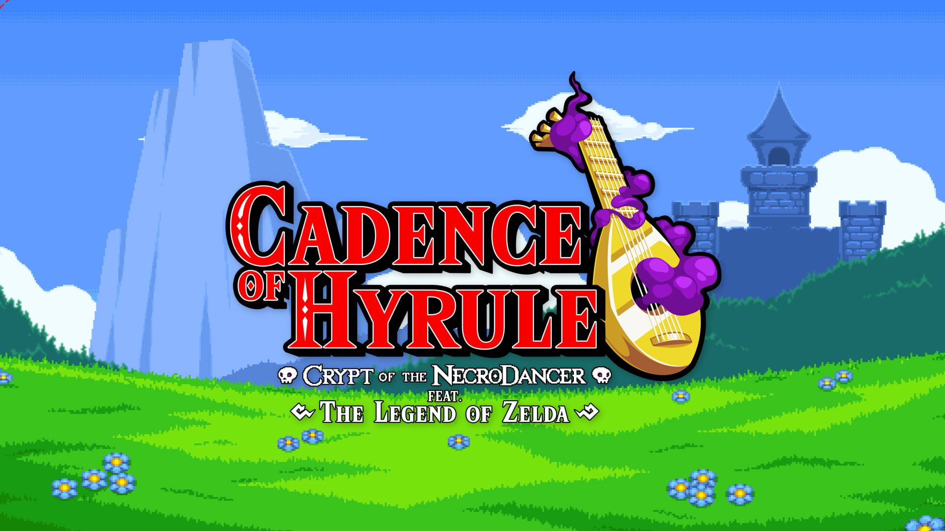 Illustration de Cadence of Hyrule: Crypt of the NecroDancer Featuring the Legend of Zelda