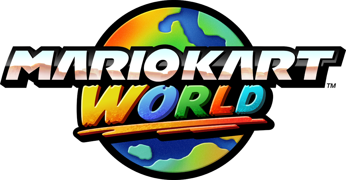 Logo de Mario Kart World