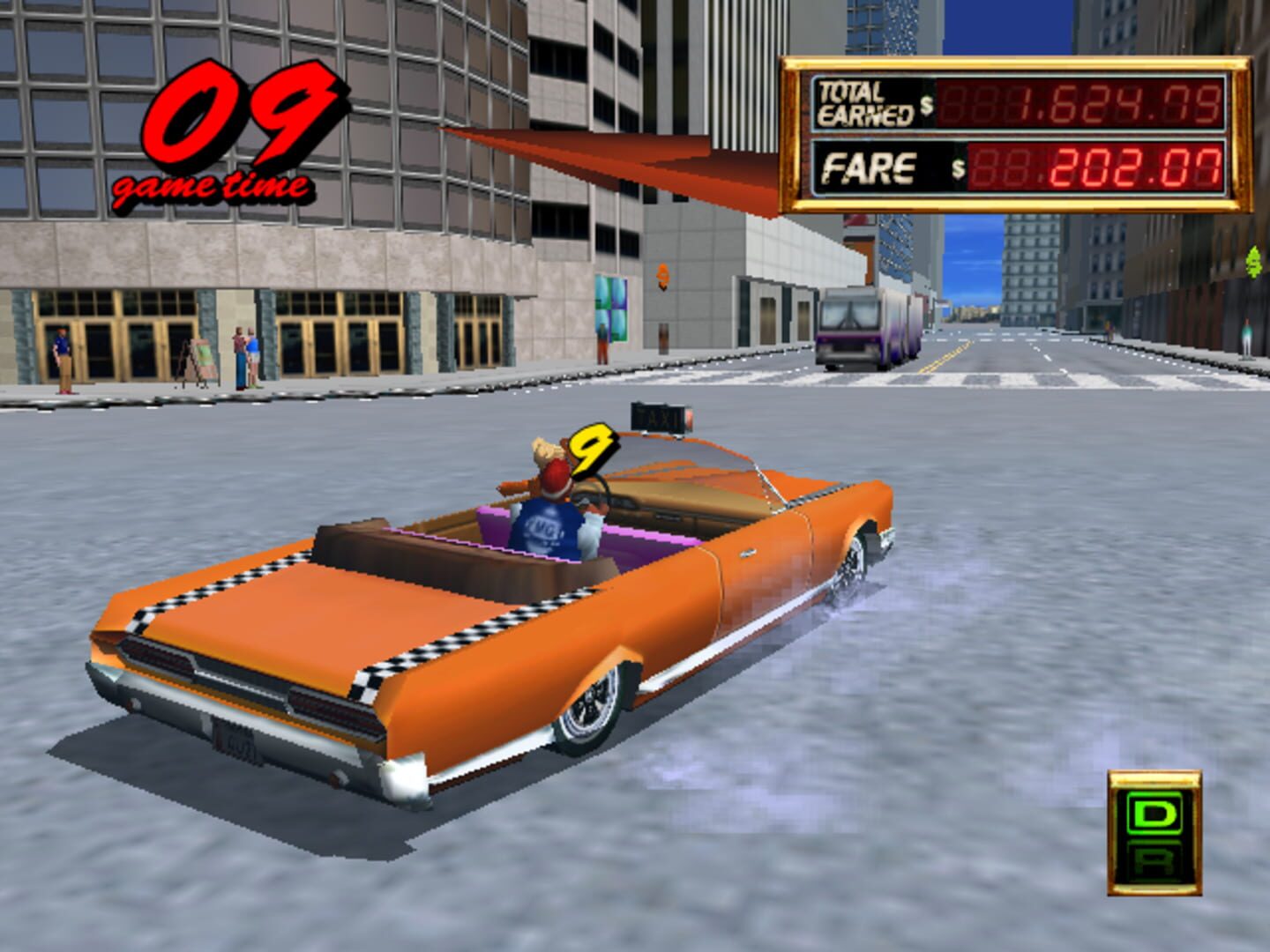 Illustration de Crazy Taxi 2