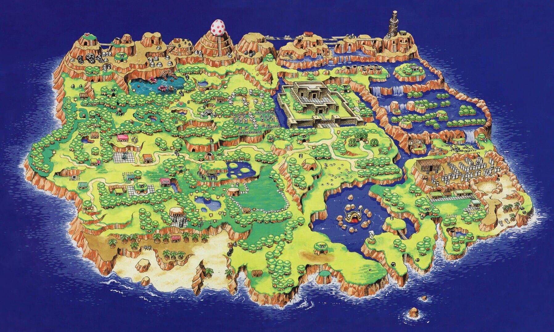 Illustration de The Legend of Zelda: Link's Awakening