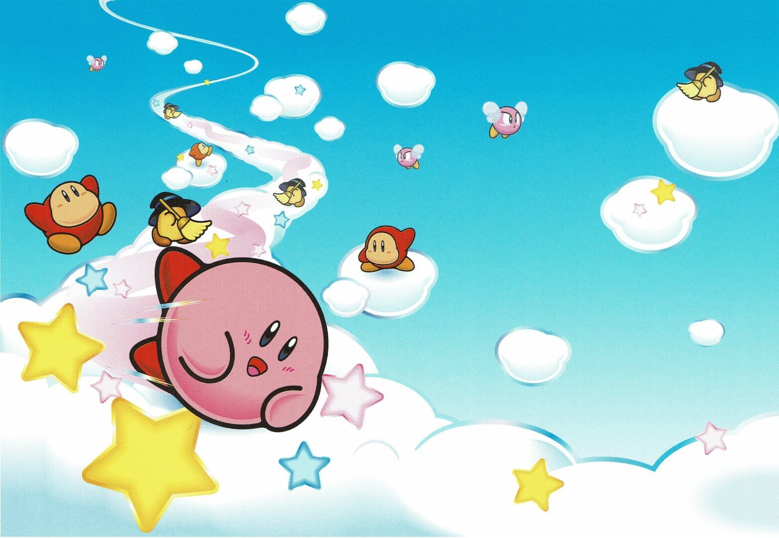 Illustration de Kirby Tilt 'n' Tumble