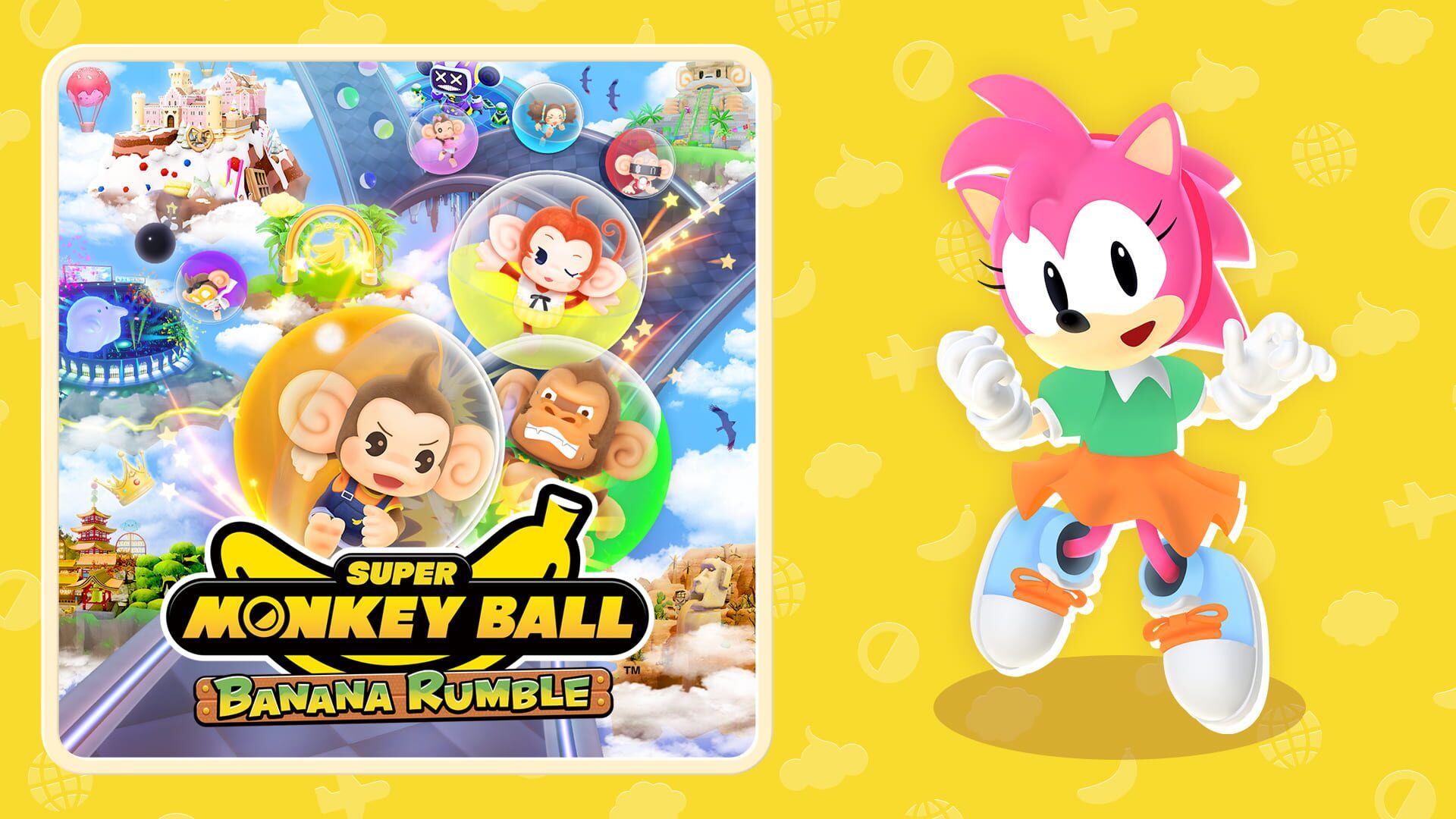 Illustration de Super Monkey Ball: Banana Rumble - Amy