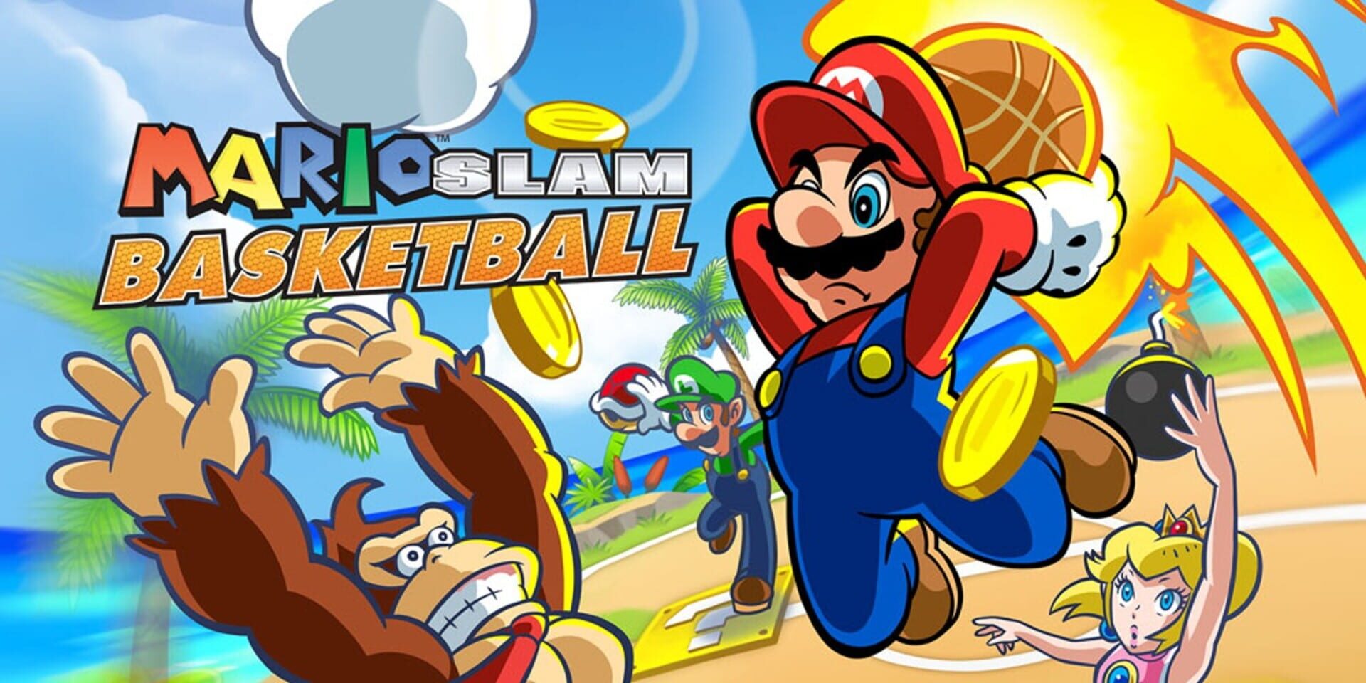 Illustration de Mario Hoops 3-on-3