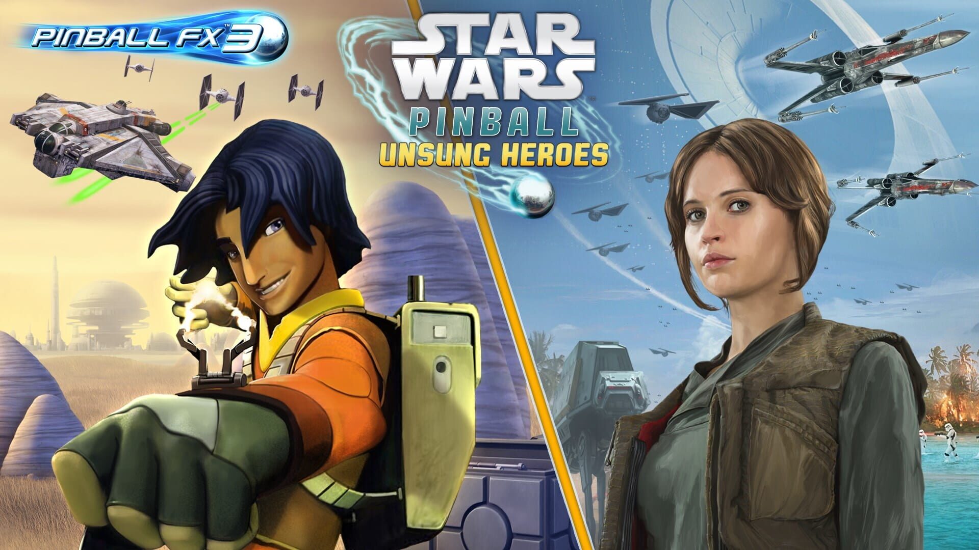 Illustration de Pinball FX3: Star Wars Pinball - Unsung Heroes