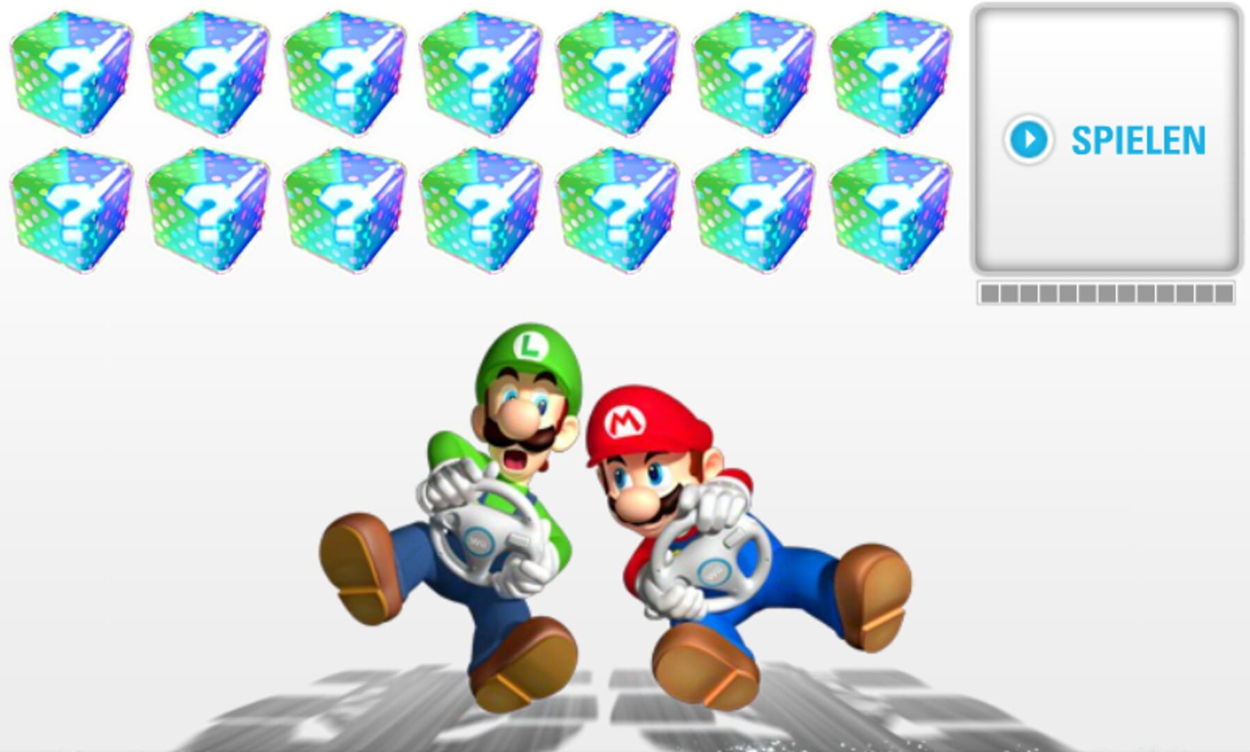 Illustration de Mario Kart Wii Item-matching Game