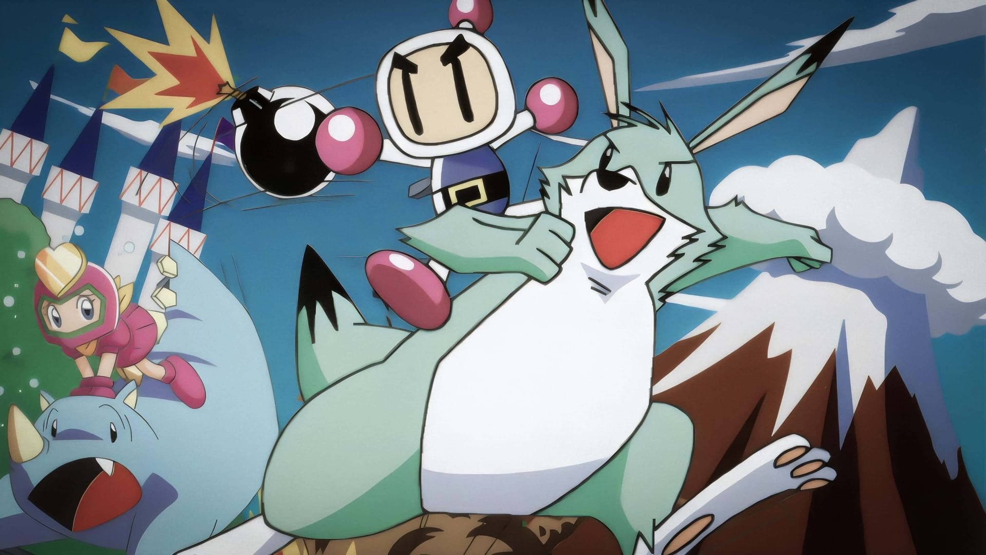Illustration de Bomberman Fantasy Race