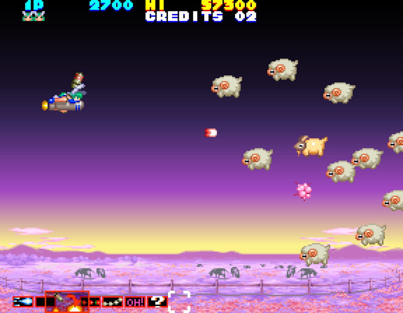 Illustration de Sexy Parodius