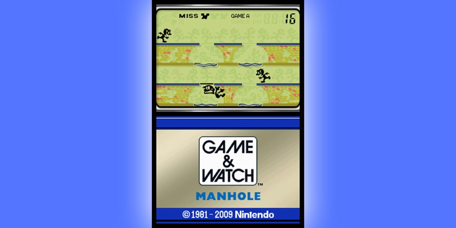 Illustration de Game & Watch Manhole