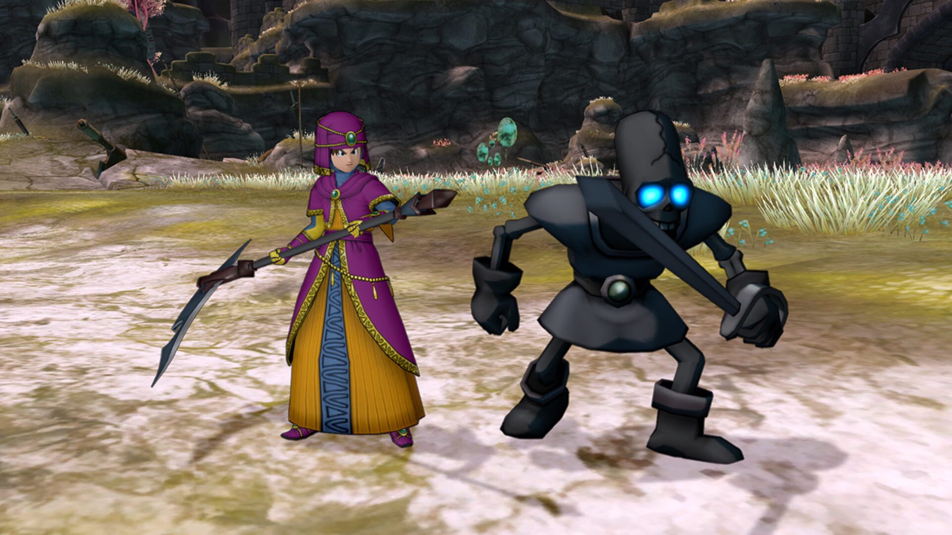 Illustration de Dragon Quest X: Ibara no Miko to Horobi no Kami Online