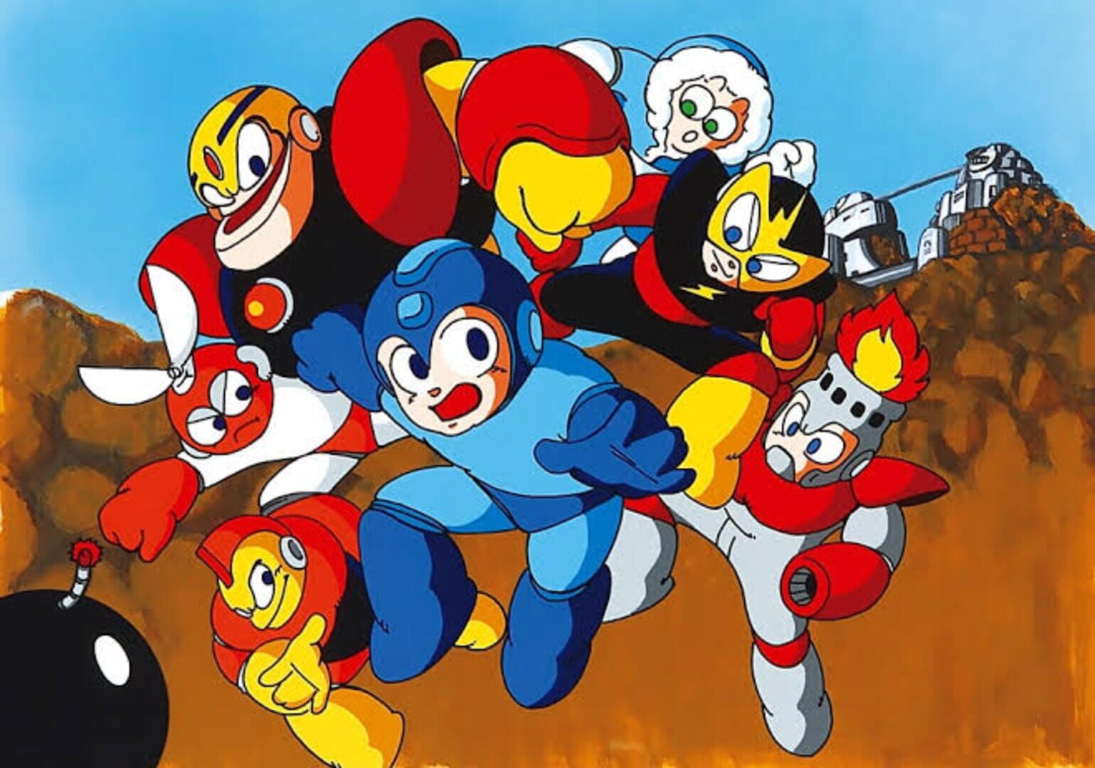 Illustration de Mega Man