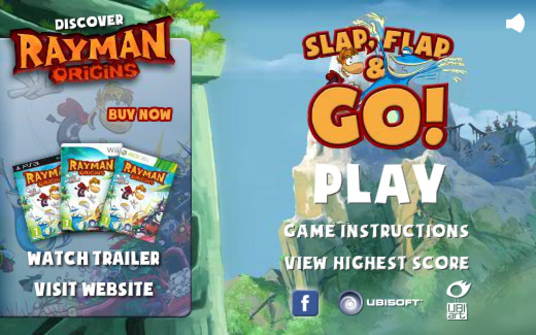 Illustration de Rayman: Slap, Flap, and Go!