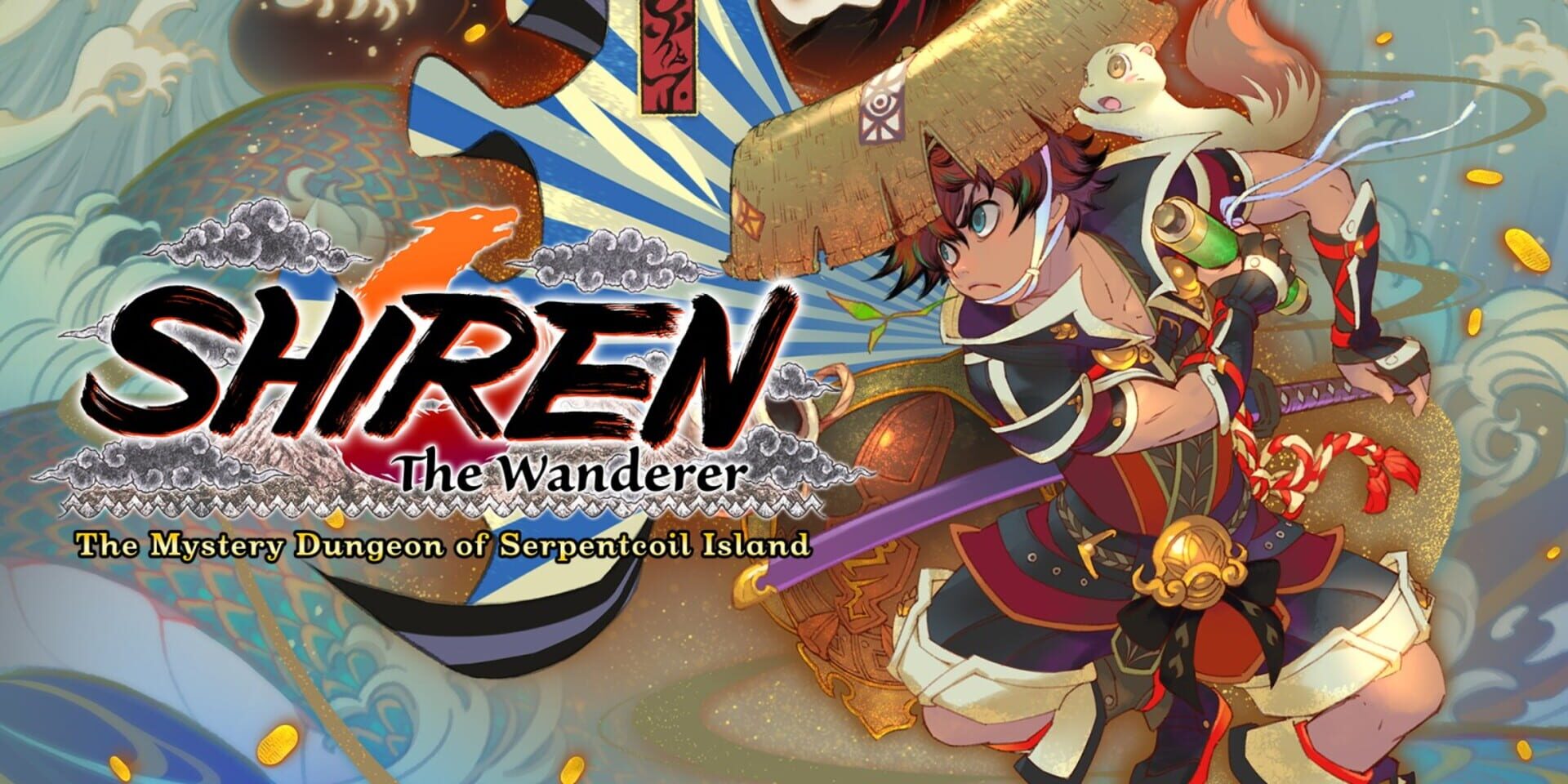 Illustration de Shiren the Wanderer: The Mystery Dungeon of Serpentcoil Island