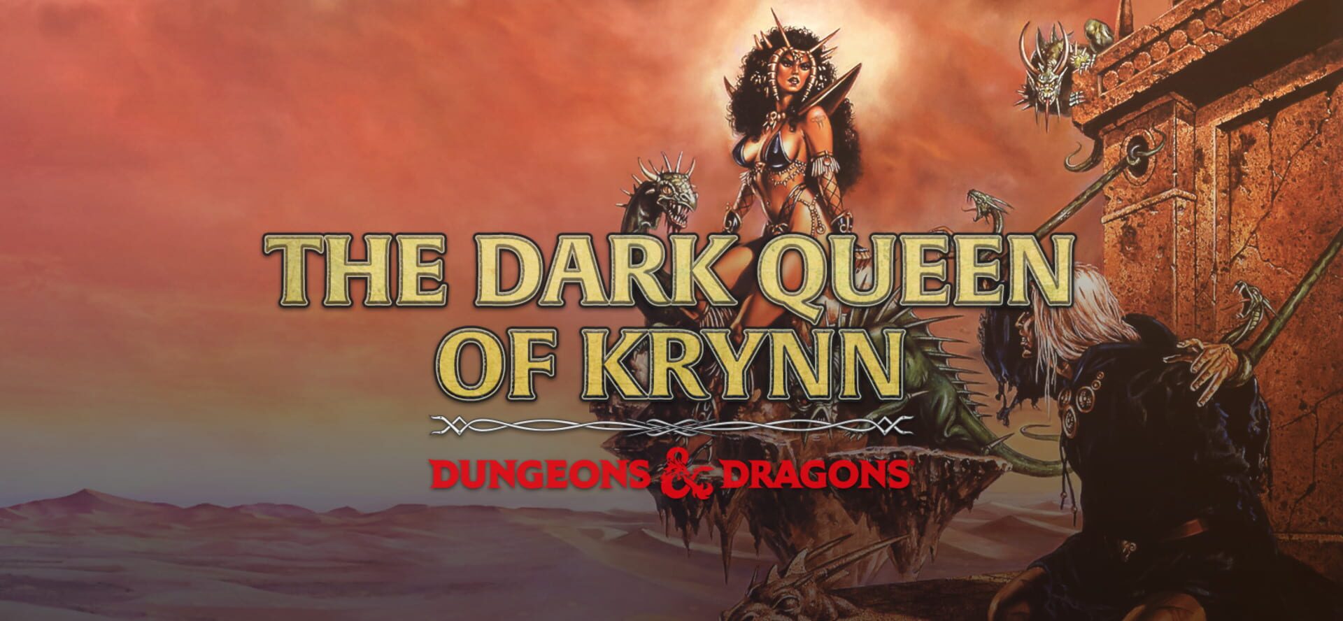 Illustration de The Dark Queen of Krynn