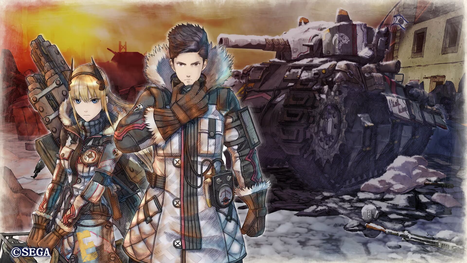 Illustration de Valkyria Chronicles 4