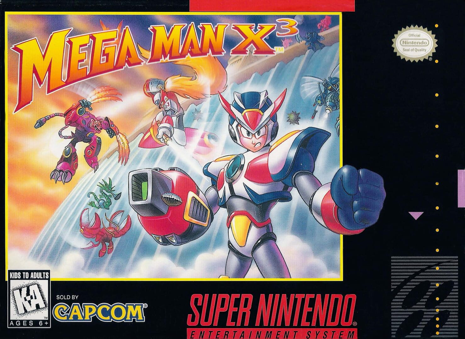 Illustration de Mega Man X3