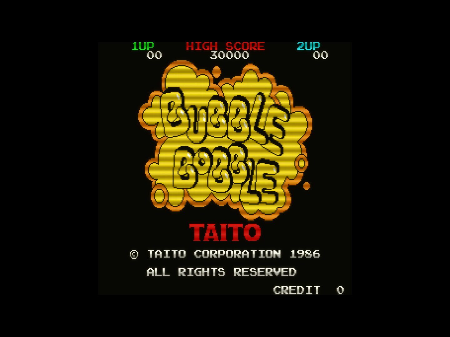 Illustration de Bubble Bobble