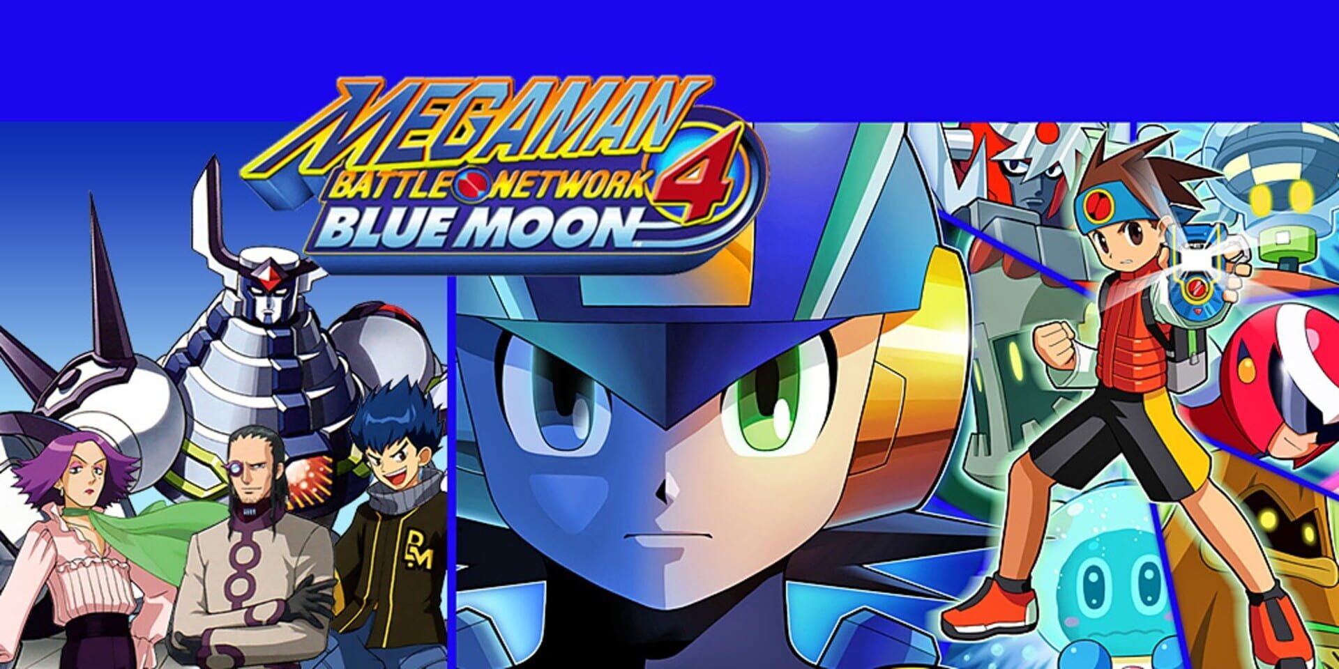 Illustration de Mega Man Battle Network 4: Blue Moon