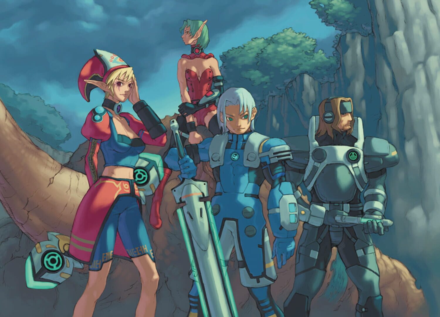 Illustration de Phantasy Star Online