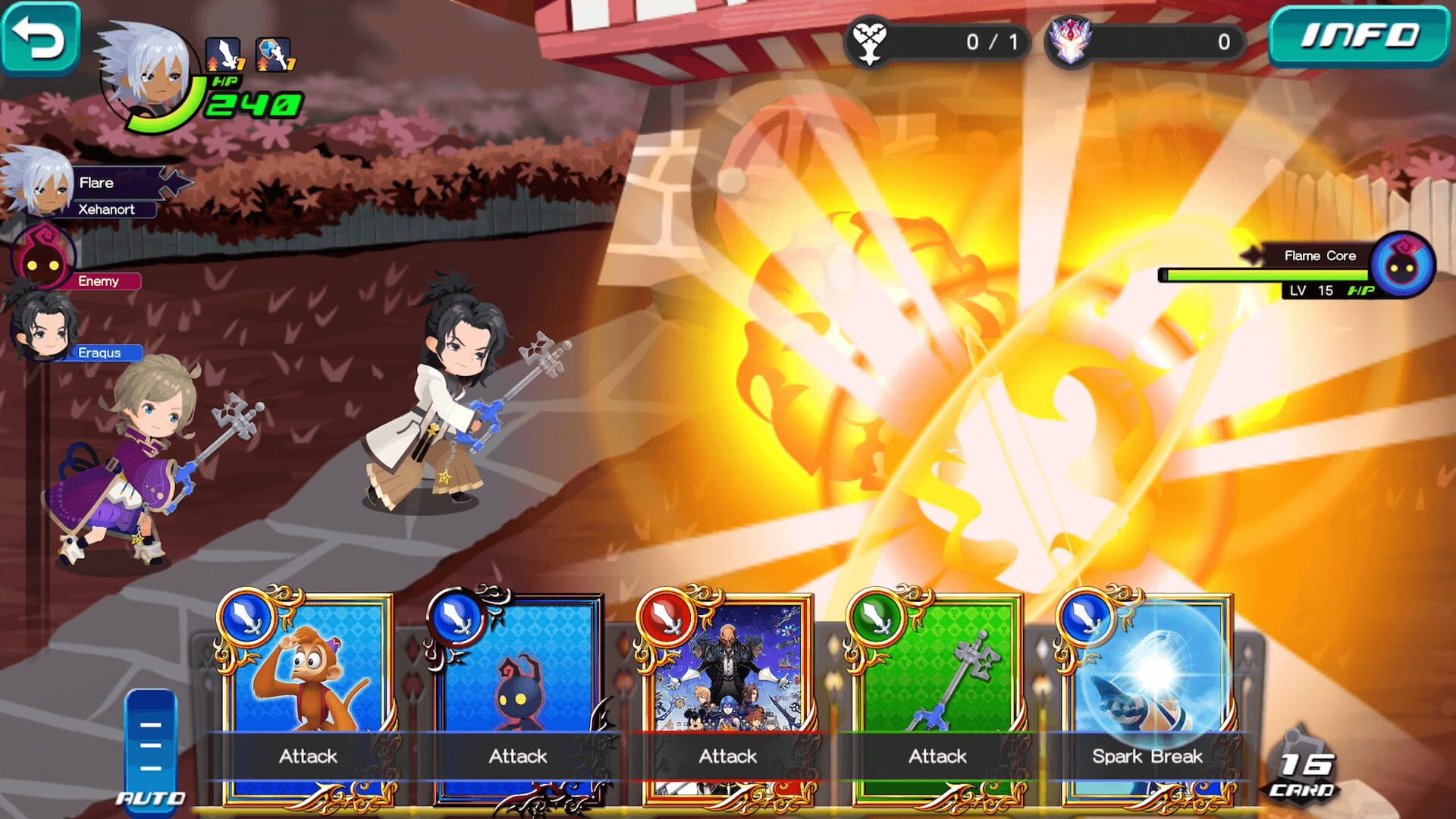 Illustration de Kingdom Hearts Dark Road