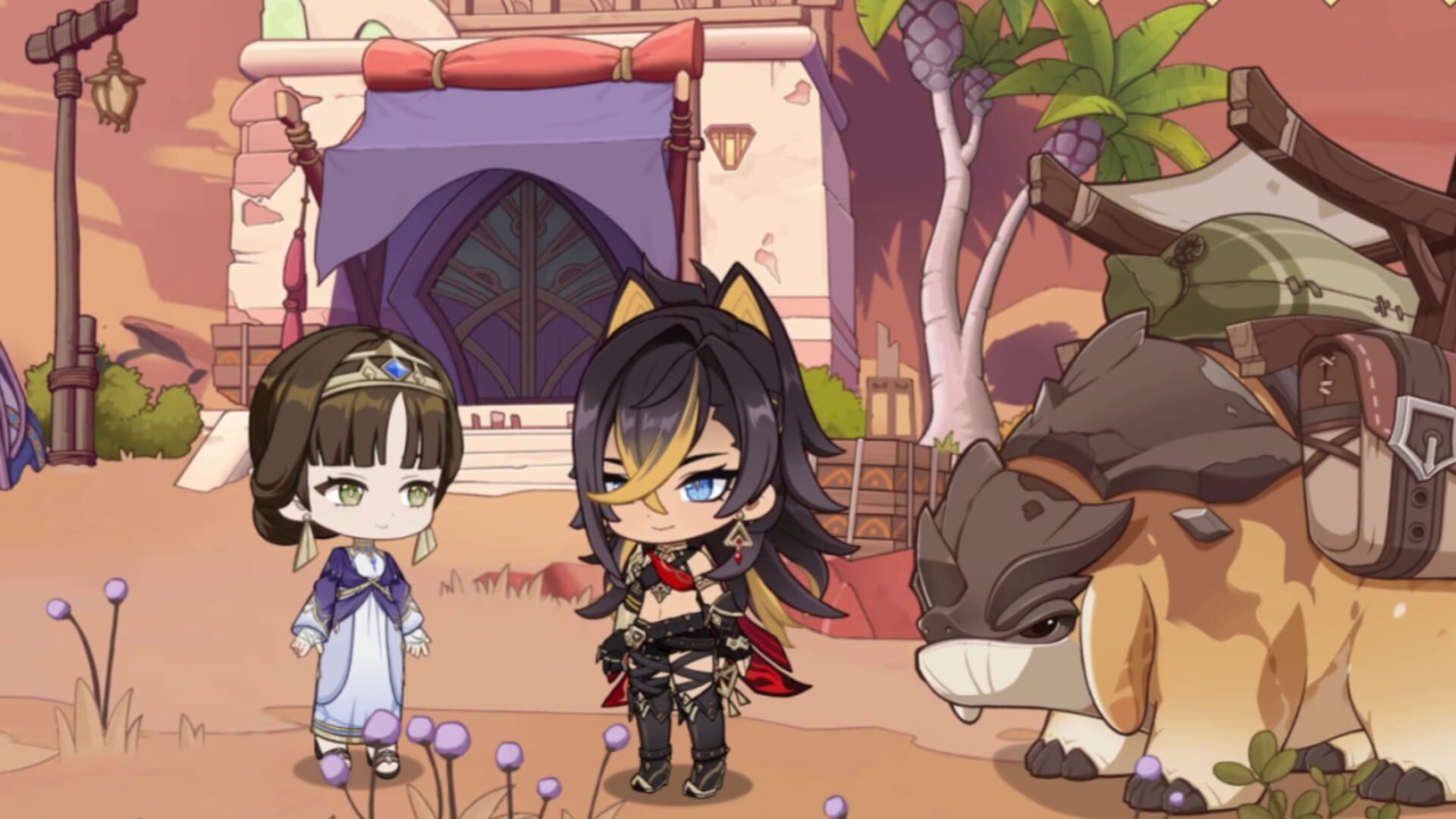 Illustration de Scarlet Sand Sojourn