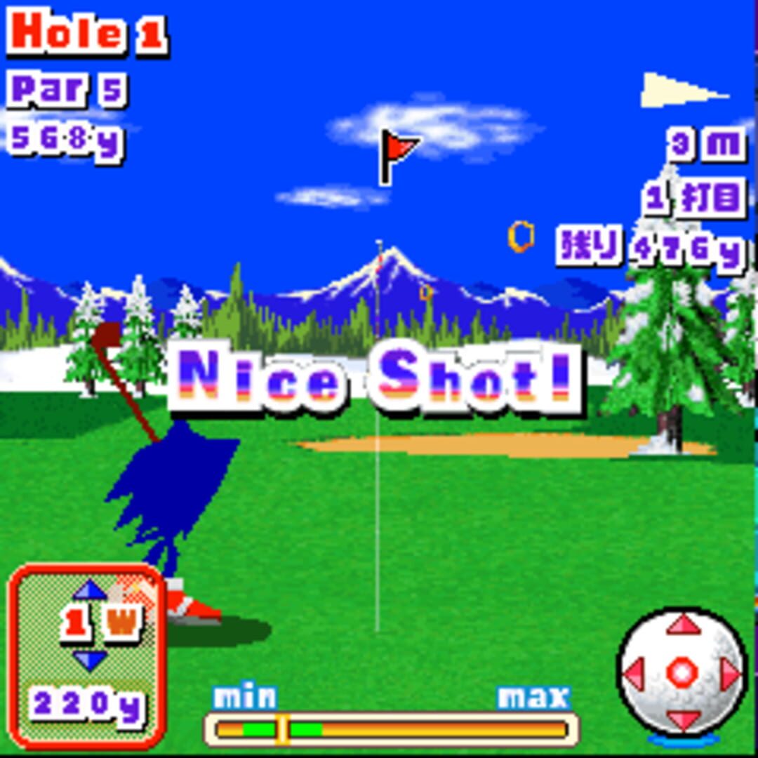 Illustration de Sonic Golf 3D