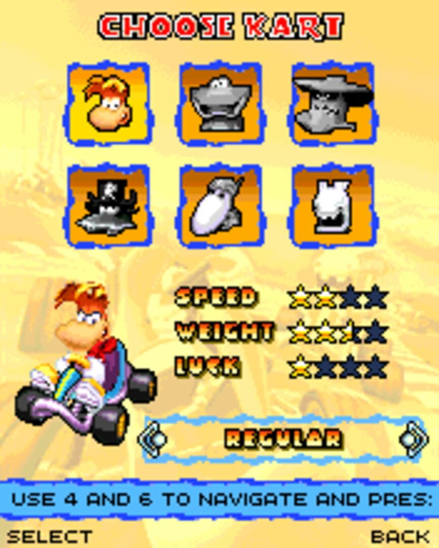 Illustration de Rayman Kart