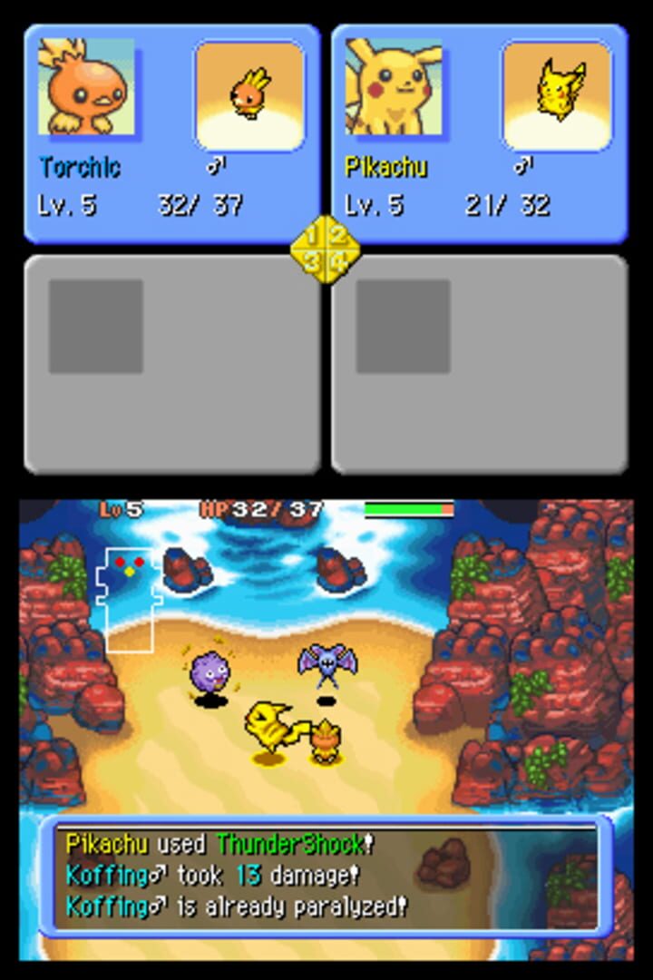 Illustration de Pokémon Mystery Dungeon: Explorers of Time