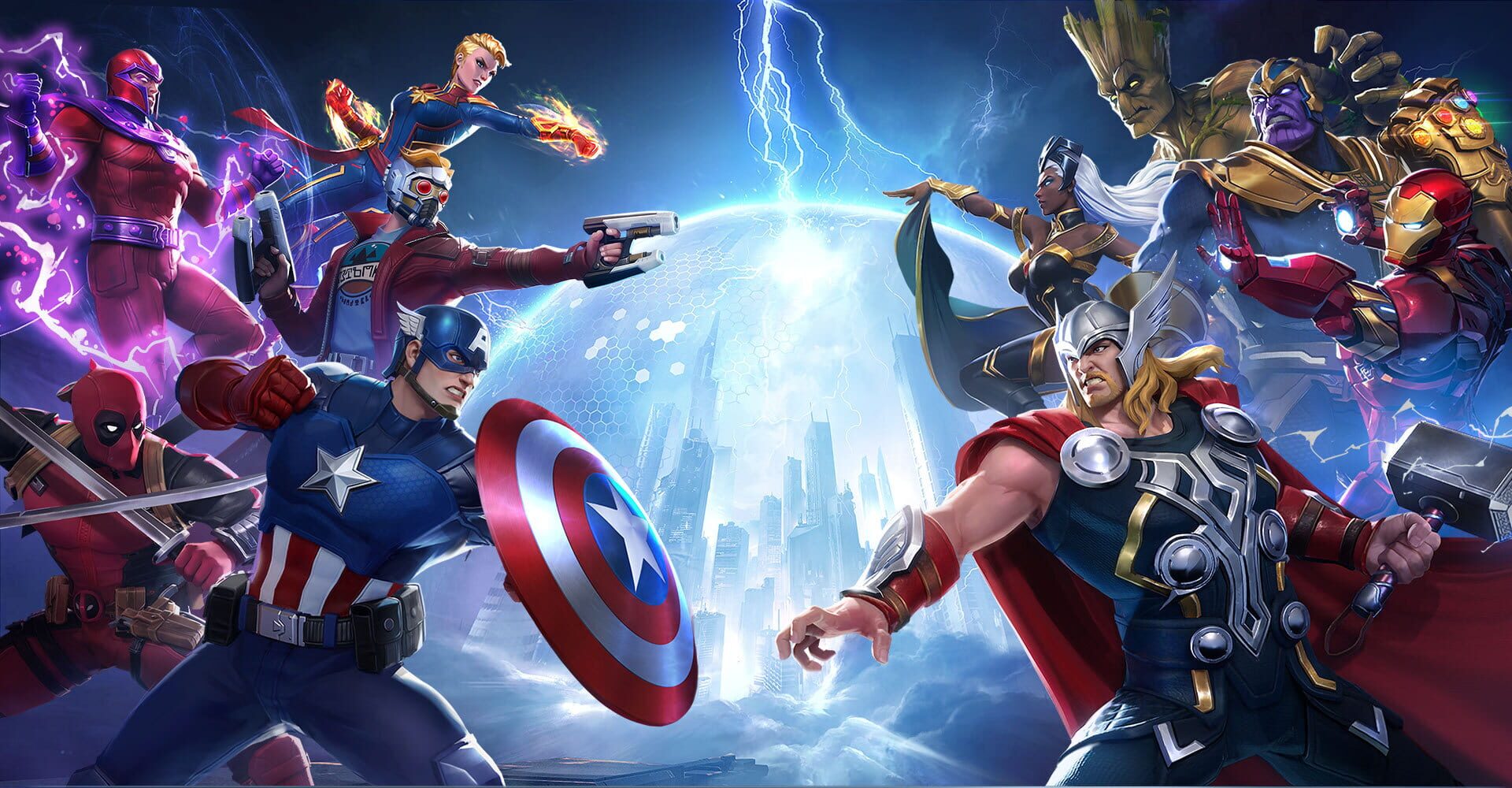 Illustration de Marvel Super War