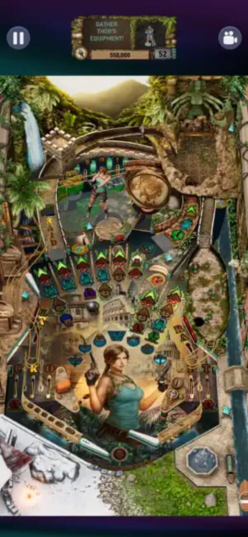 Illustration de Zen Pinball World: Adventures of Lara Croft