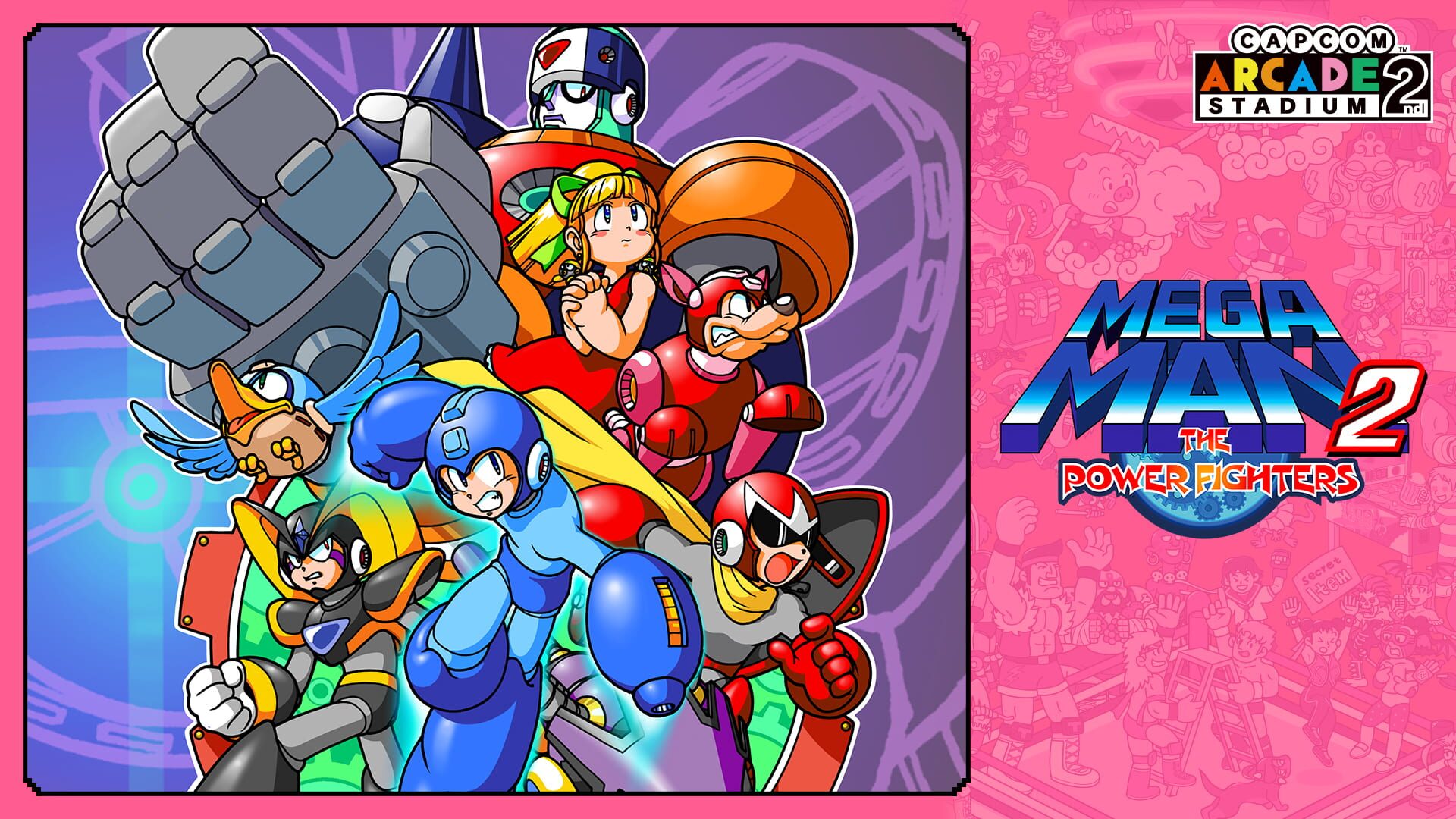 Illustration de Capcom Arcade 2nd Stadium: Mega Man 2 - The Power Fighters