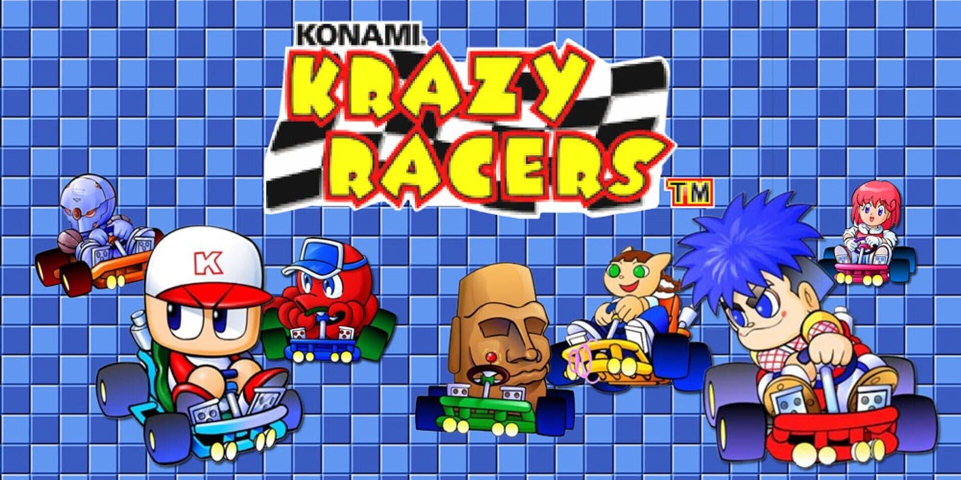 Illustration de Konami Krazy Racers