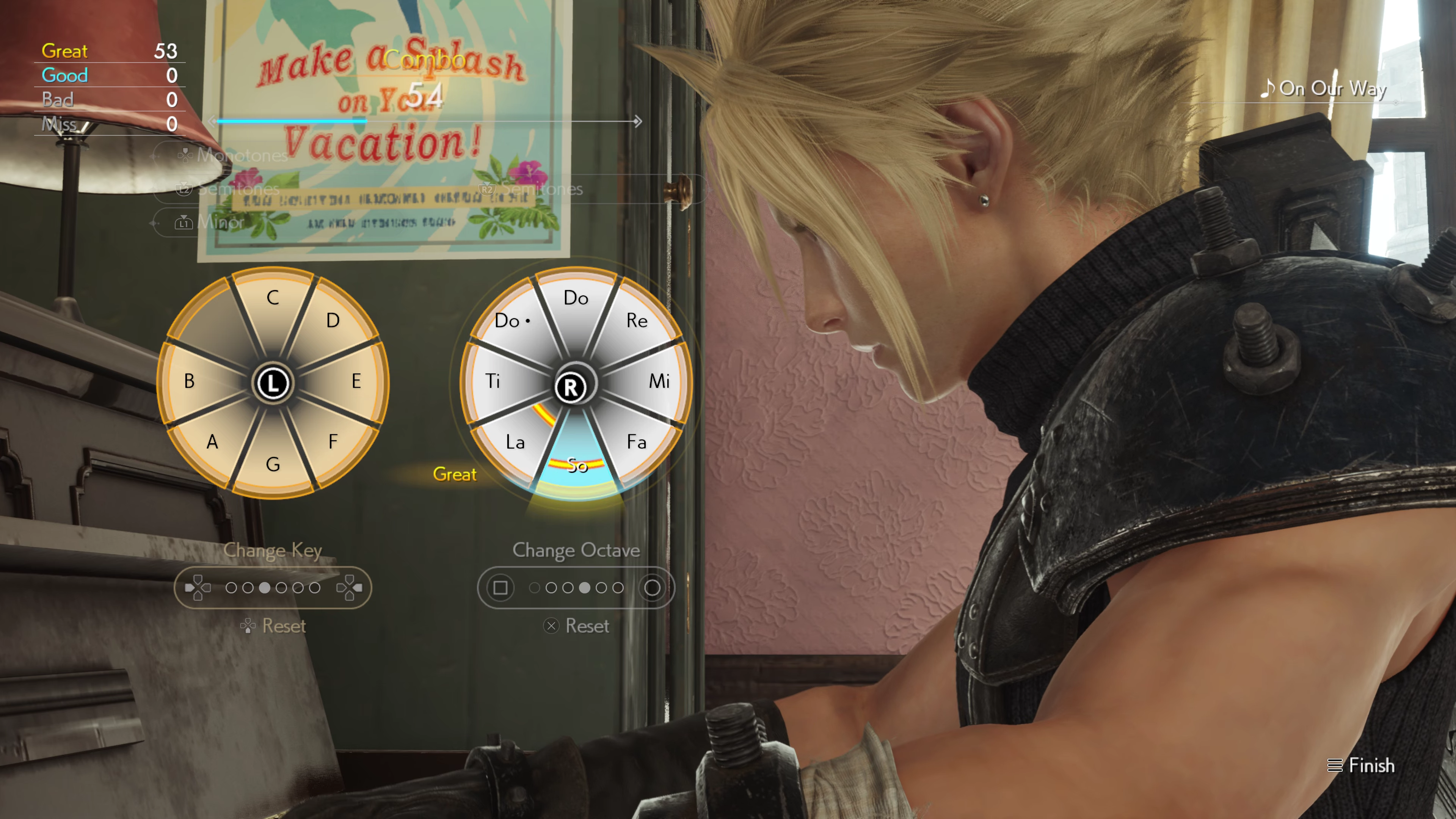 FFVII Revelation Piano Minigame Gets More Instruments