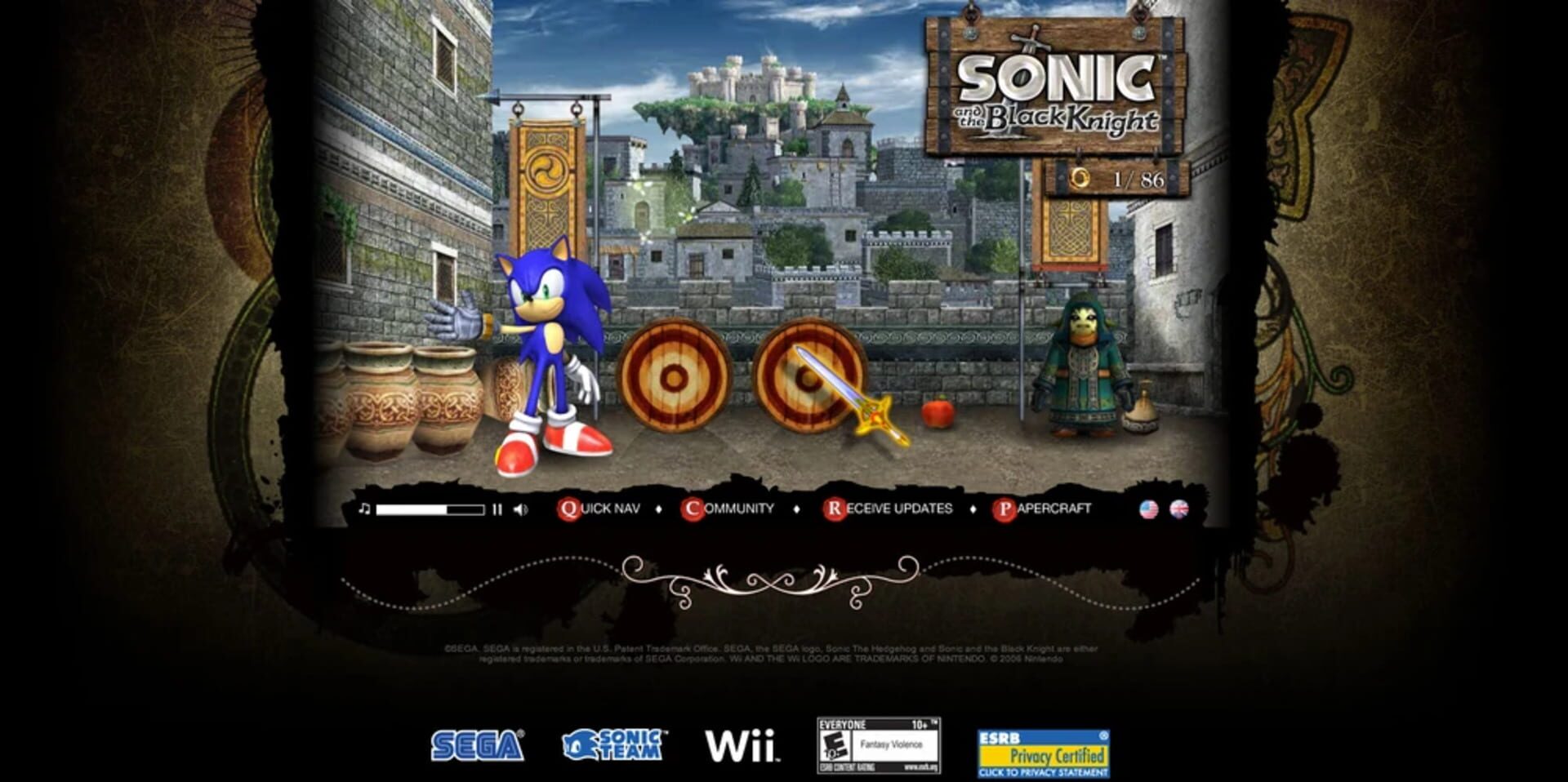 Illustration de Sonic Knight In Training