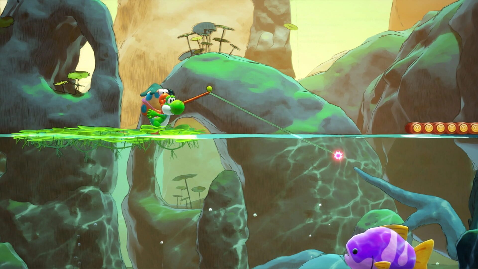 Illustration de Yoshi and the Mysterious Book