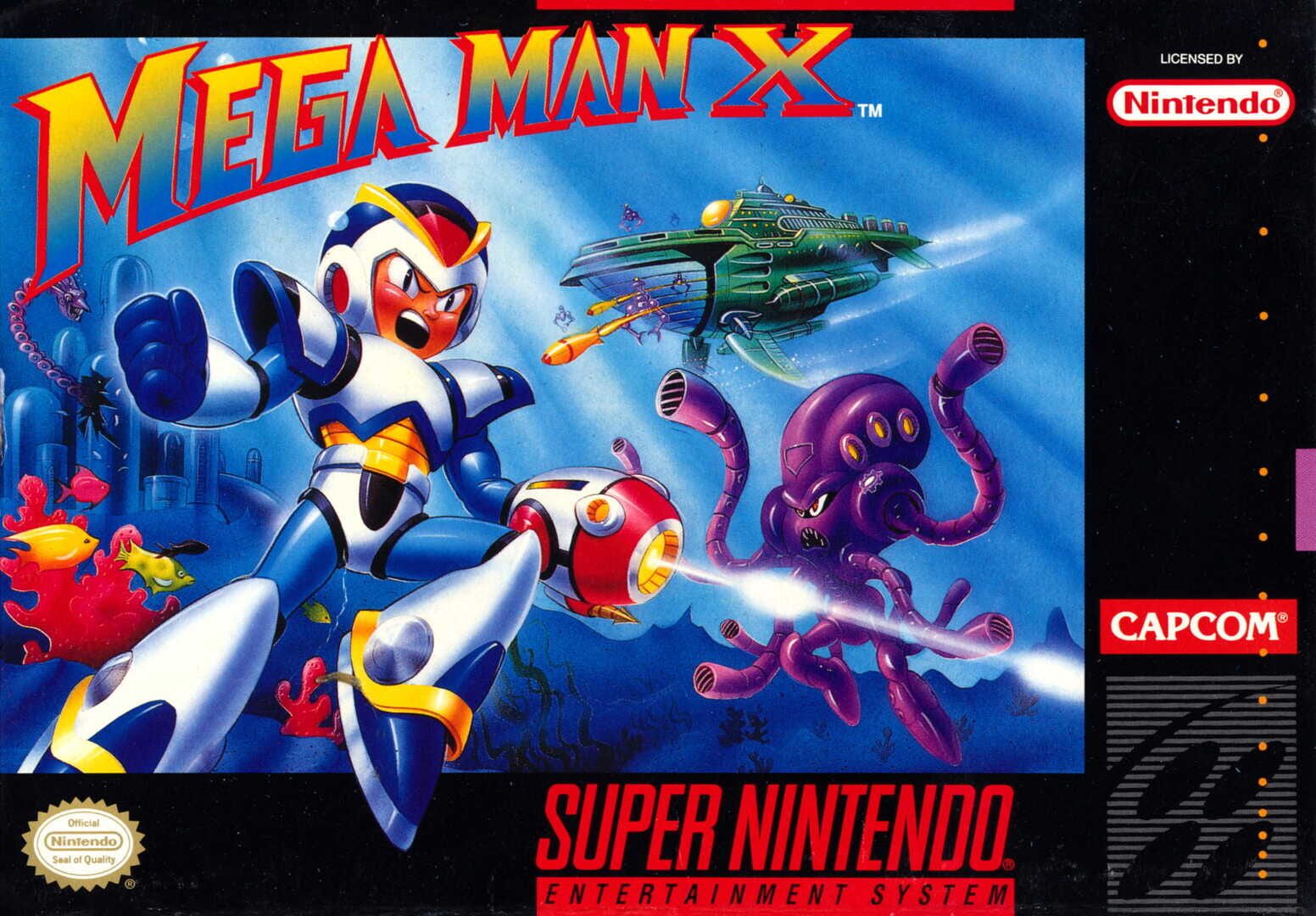 Illustration de Mega Man X (1993)