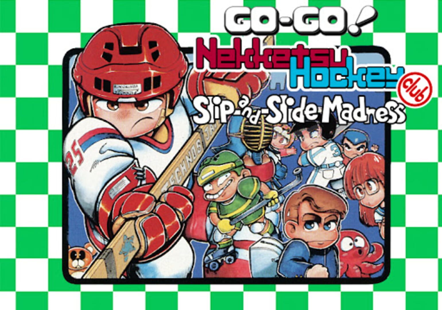 Illustration de Go-Go! Nekketsu Hockey Club Slip-and-Slide Madness