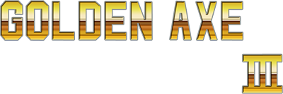 Logo de Golden Axe III