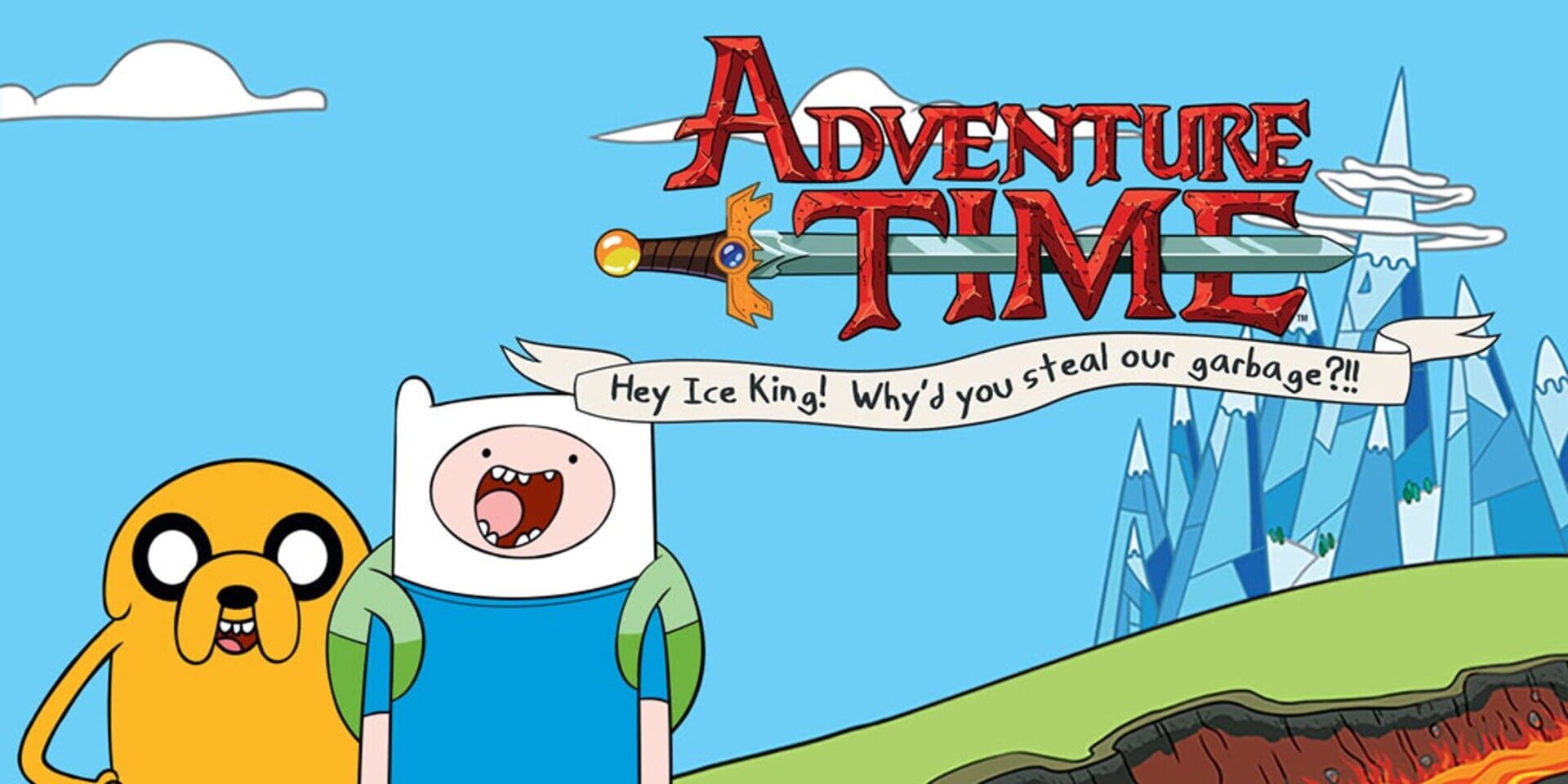 Illustration de Adventure Time: Hey Ice King! Why'd You Steal Our Garbage?!