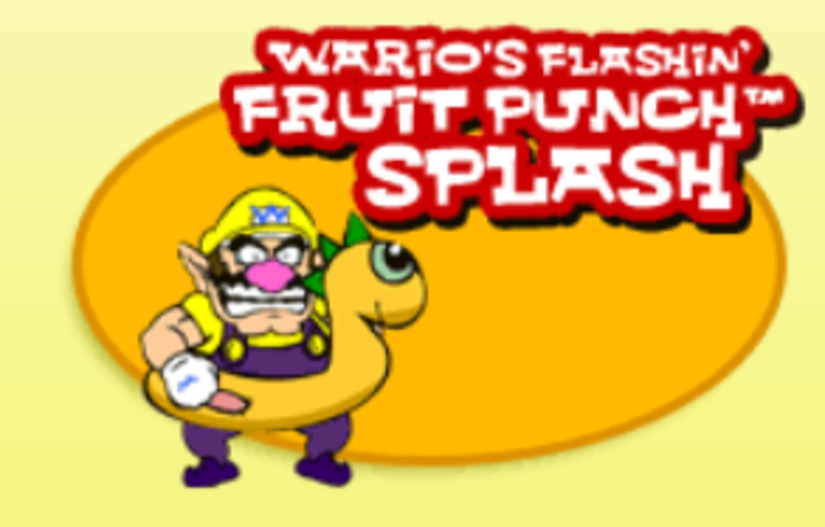 Illustration de Wario's Flashin' Fruit Punch Splash