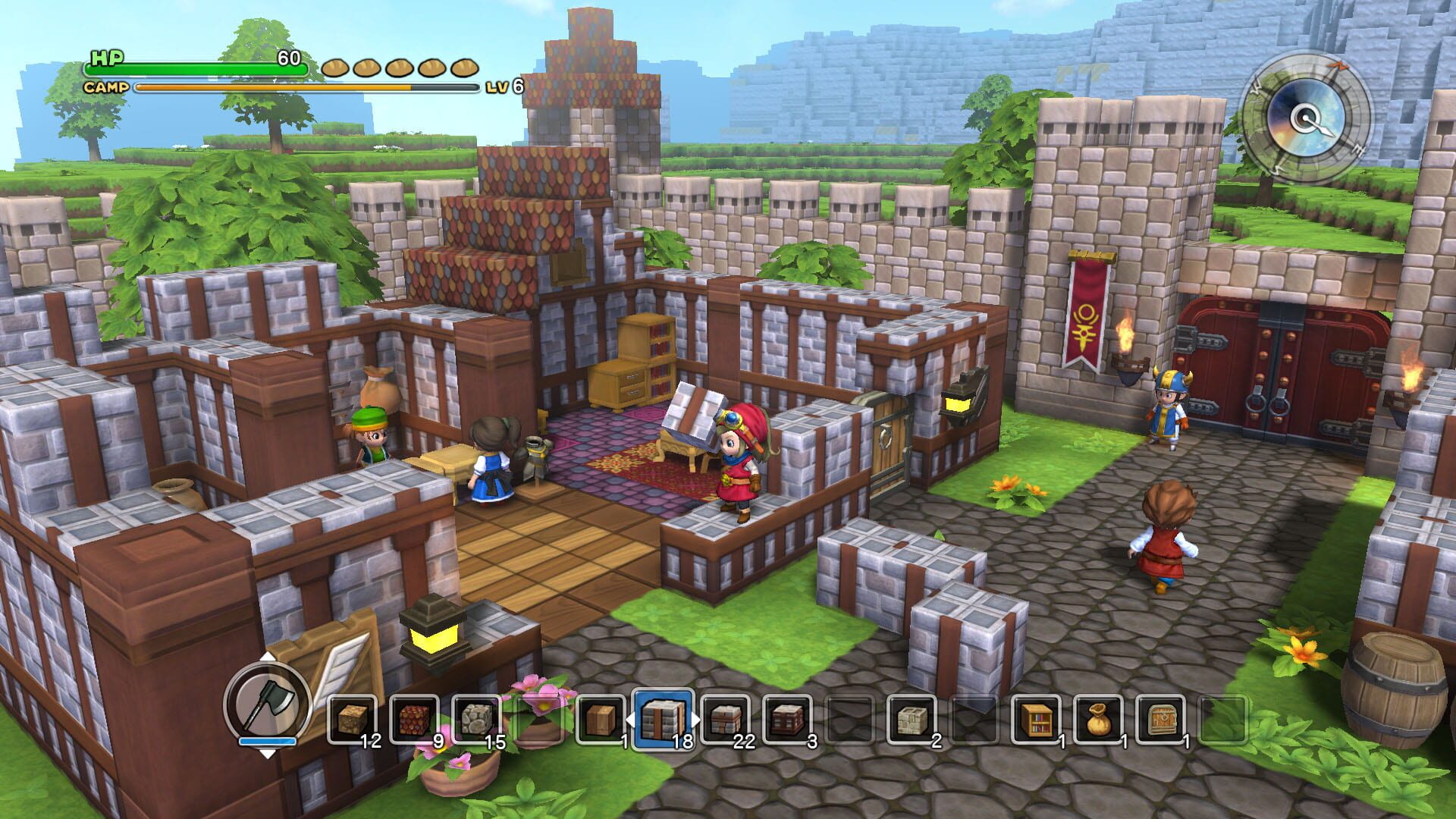Illustration de Dragon Quest Builders