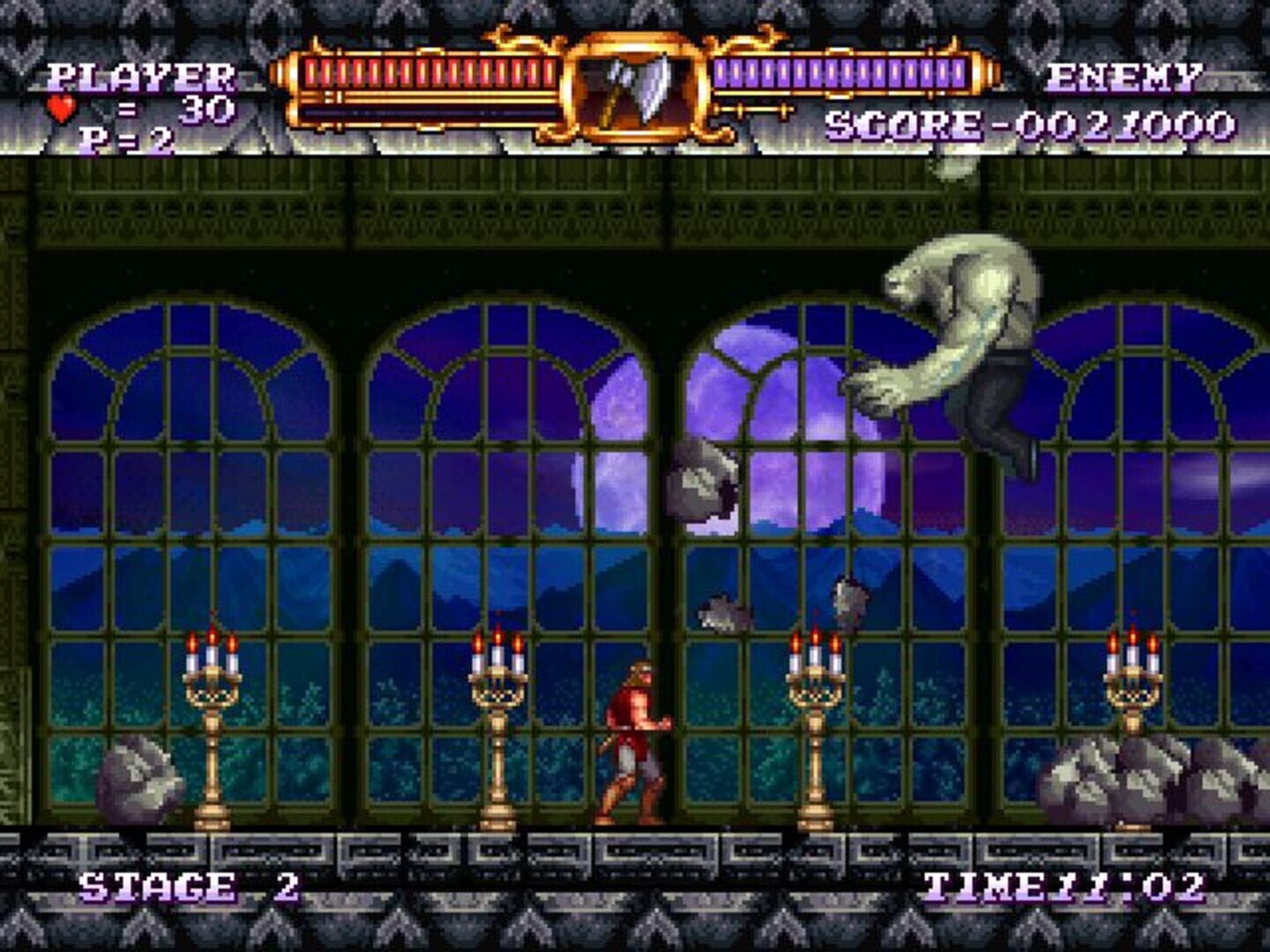 Illustration de Castlevania: The Adventure ReBirth