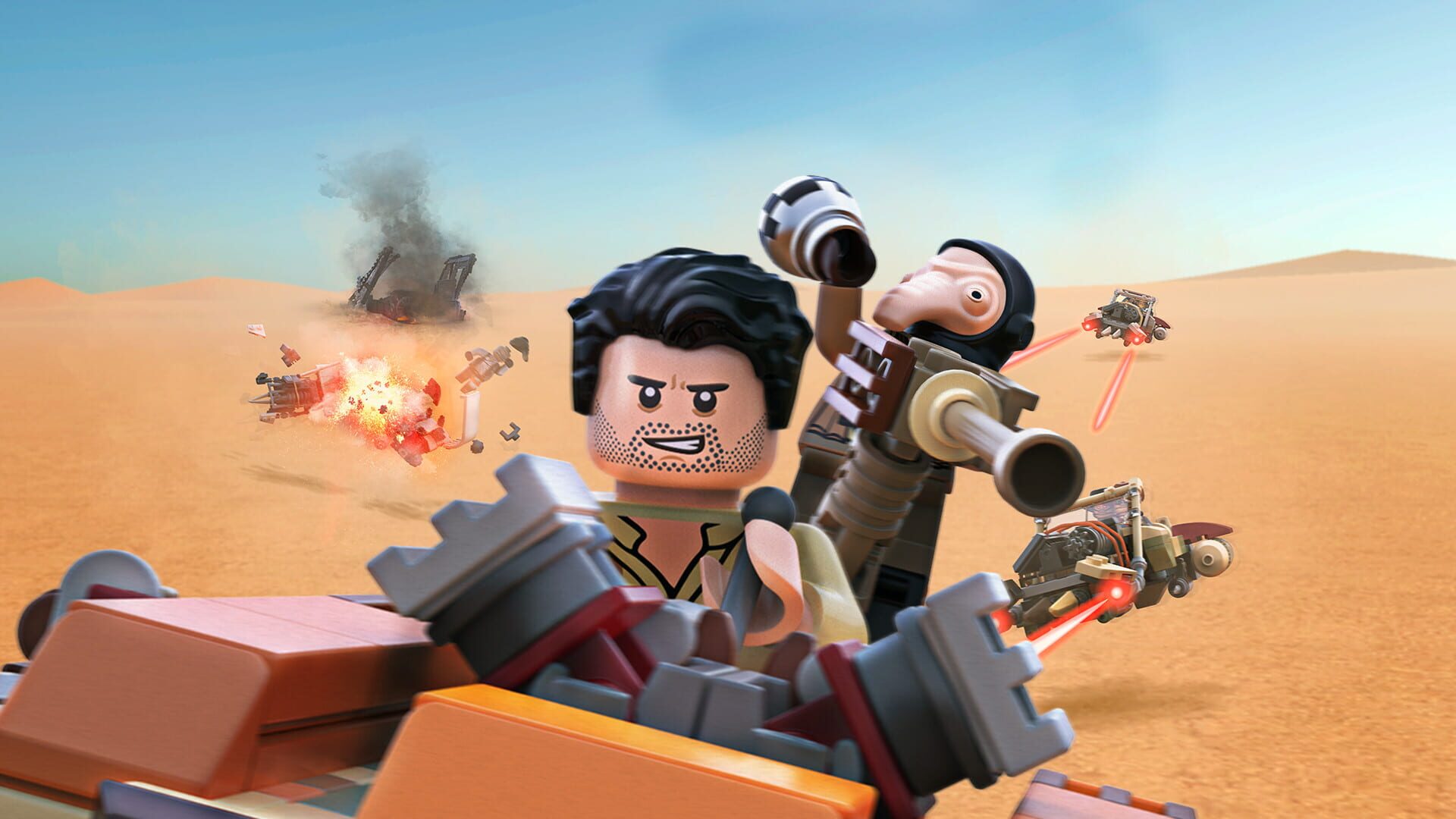 Illustration de LEGO Star Wars: The Force Awakens - Poe's Quest For Survival