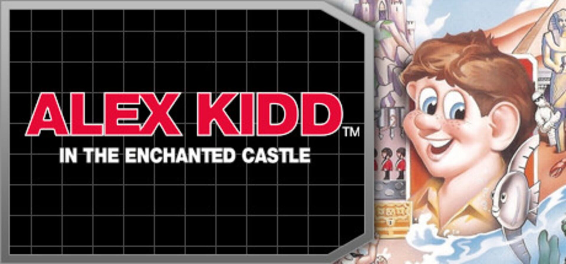 Illustration de Alex Kidd in the Enchanted Castle