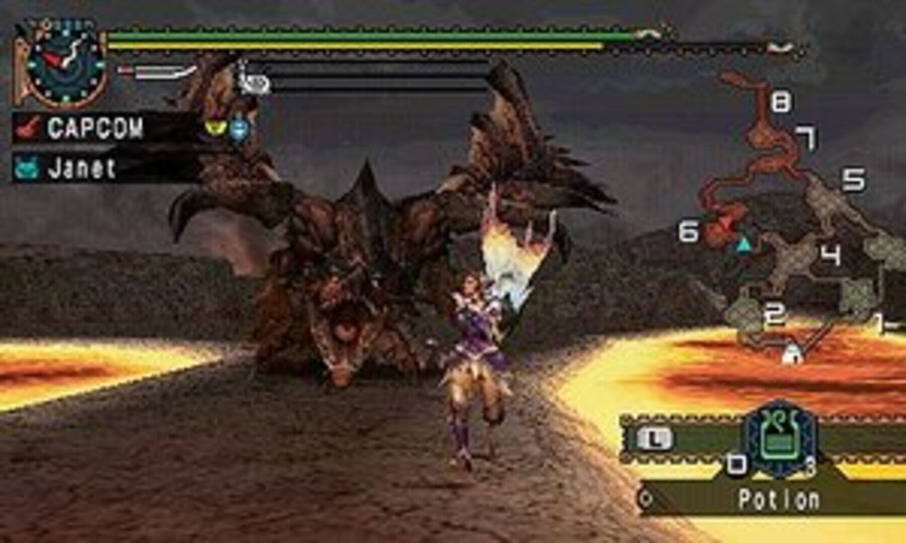Illustration de Monster Hunter Freedom Unite