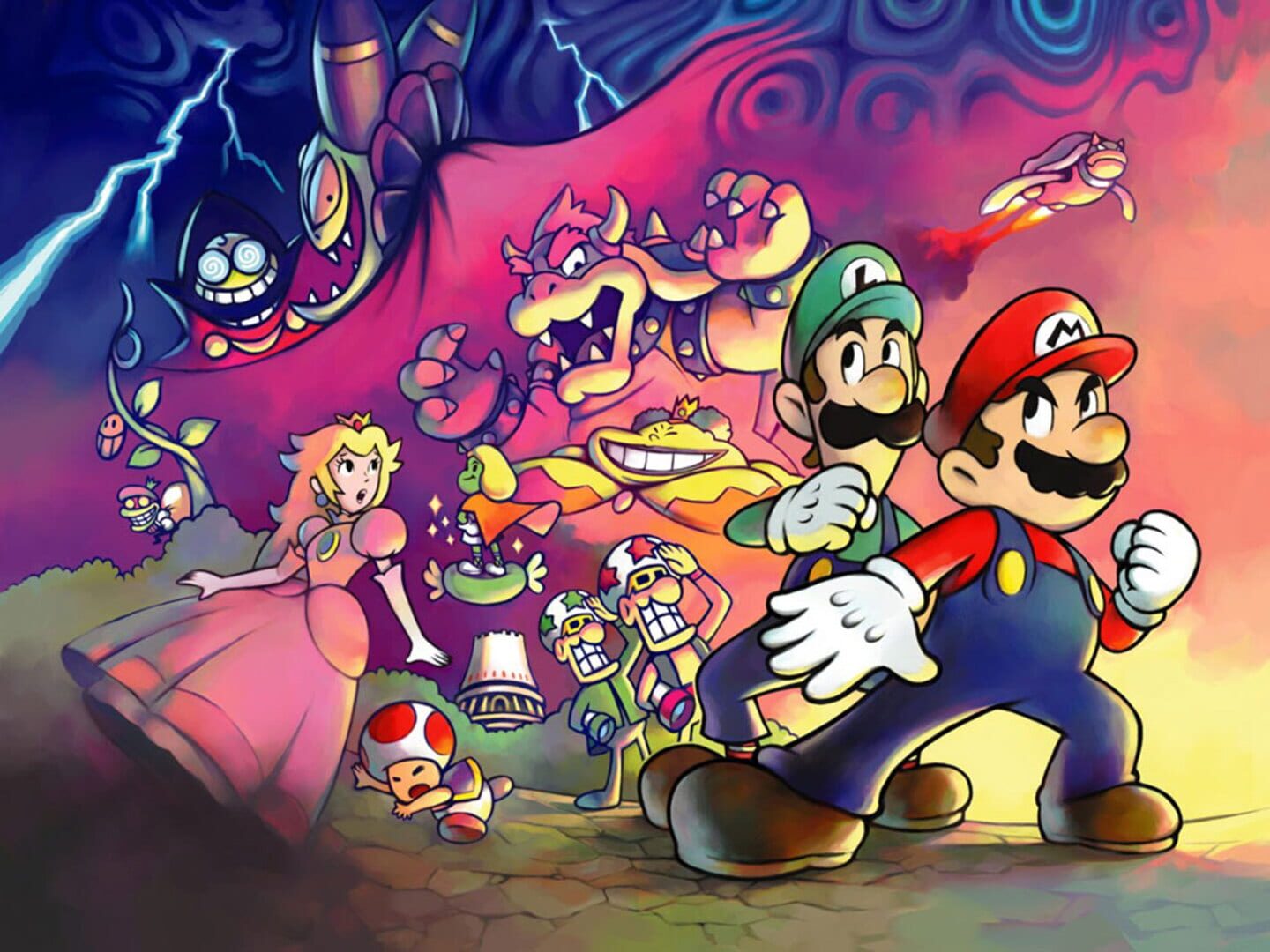 Illustration de Mario & Luigi: Superstar Saga