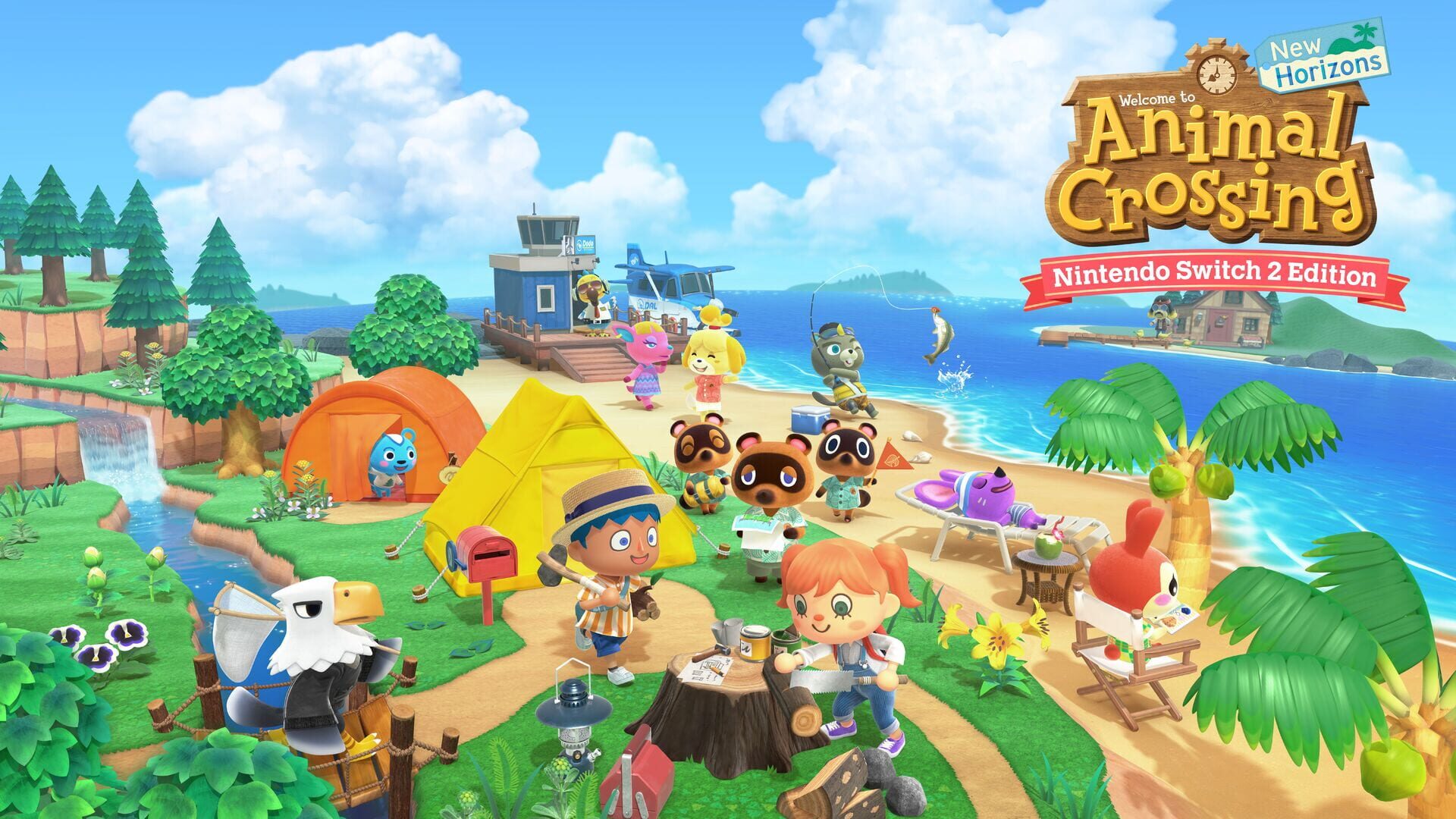 Illustration de Animal Crossing: New Horizons - Nintendo Switch 2 Edition