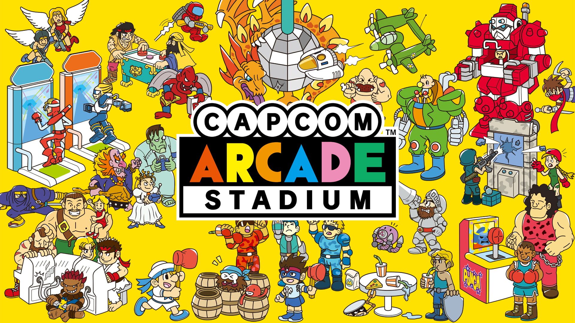 Illustration de Capcom Arcade Stadium