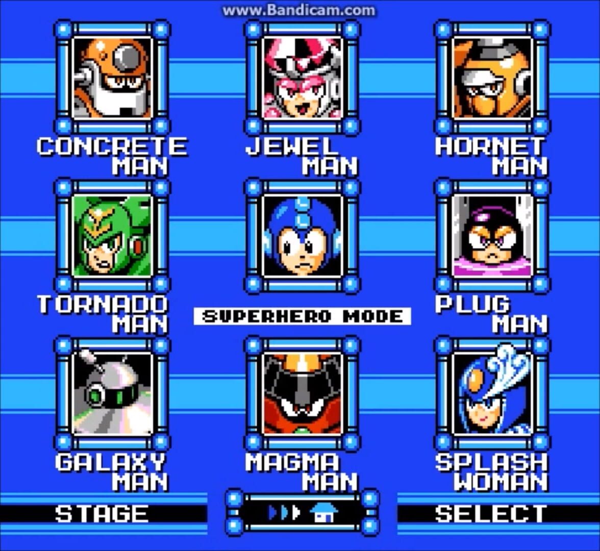 Illustration de Mega Man 9: Superhero Mode