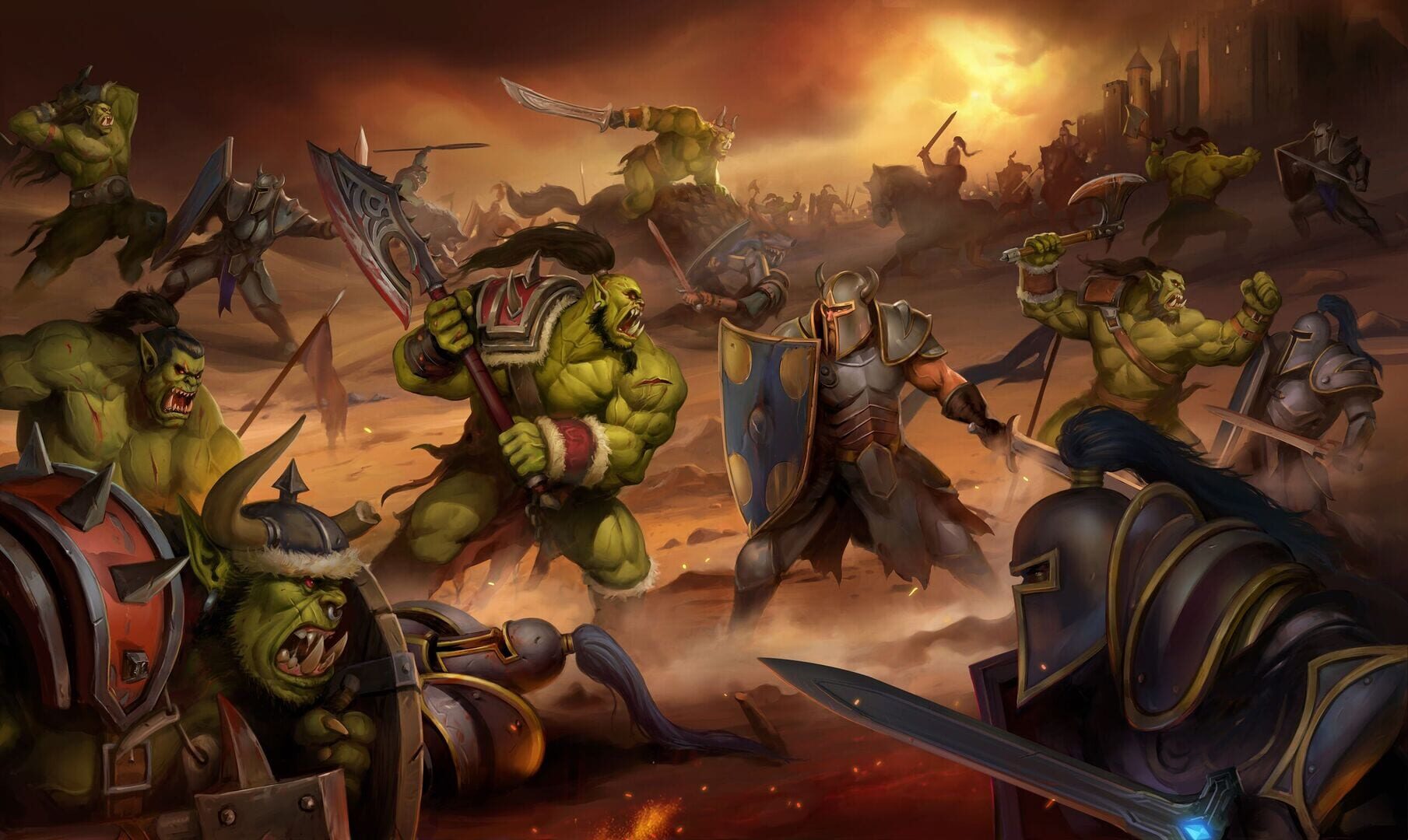 Illustration de Warcraft I: Remastered