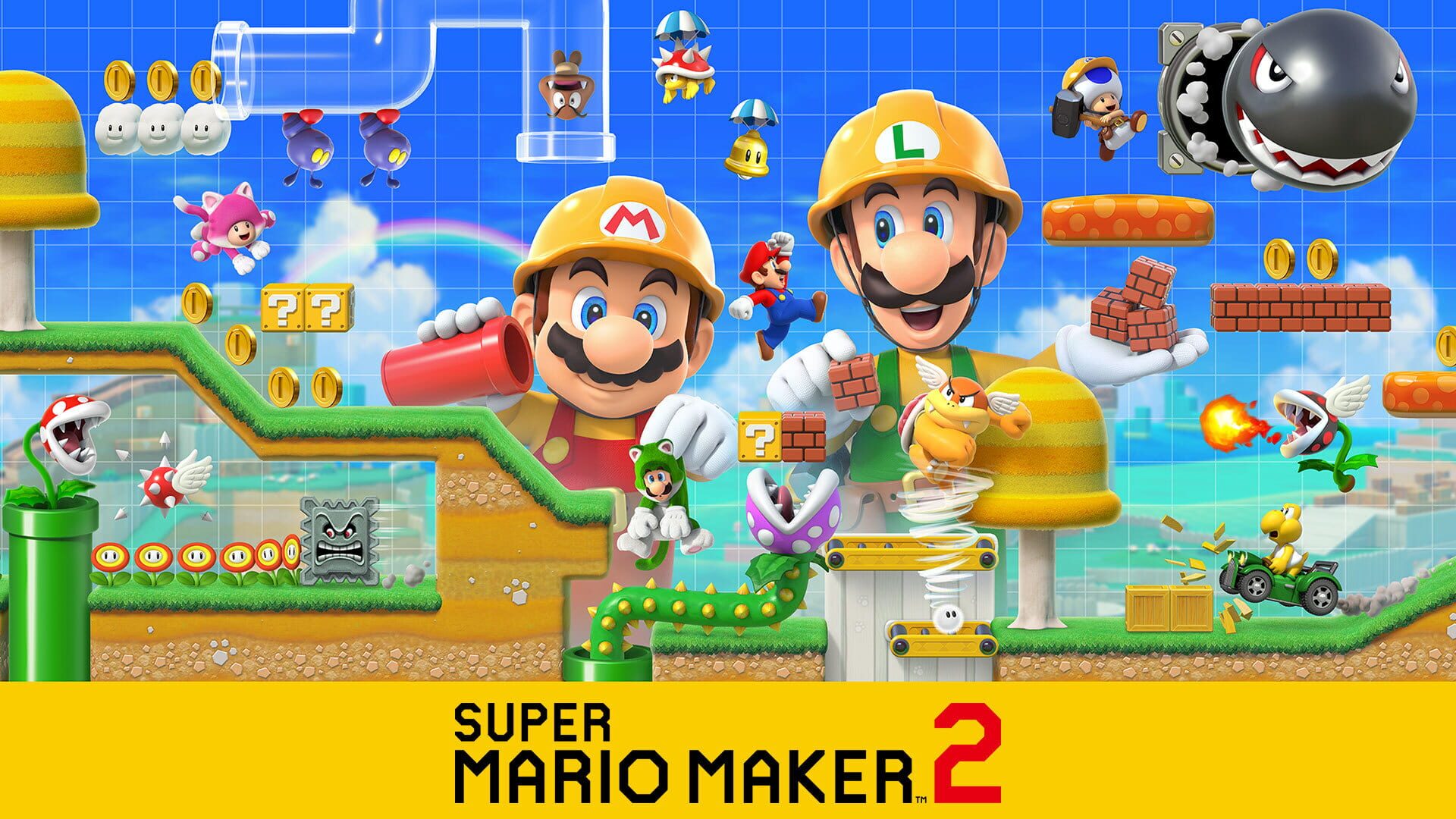 Illustration de Super Mario Maker 2